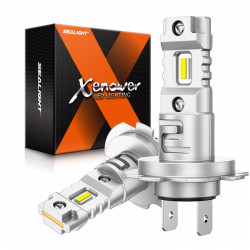 SEALIGHT® X5 H7 80W 6500K White IP68 LED Headlight Bulbs 2Pcs