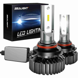 SEALIGHT® S1 9006/HB4 60W 6000K White IP67 LED Headlight Bulbs 2Pcs