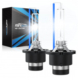 Marsauto® D4S/D4R 8000K Ice Blue 35W Xenon HID Headlight Bulbs IP68 2Pcs