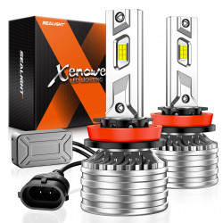 SEALIGHT® X4i H11/H8/H9 110W 6500K White IP67 LED Headlight Bulbs 2Pcs