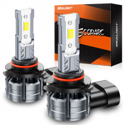 SEALIGHT® S2S 9006/HB4 LED Fog Light Bulbs 6500K White 30W 12000LM IP68 2PCS