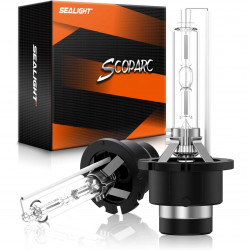 SEALIGHT® SH1 D4S/D4R 6000K Cool White 3800LM 35W Xenon HID Headlight Bulbs IP68 2Pcs