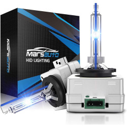 Marsauto® D3S/D3R 8000K Ice Blue 7600LM 70W Xenon HID Headlight Bulbs IP68 2Pcs
