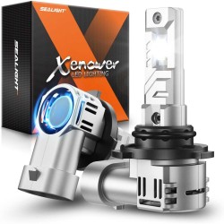 SEALIGHT® X1S 9005/HB3 80W 6500K White IP68 LED Headlight Bulbs 2Pcs