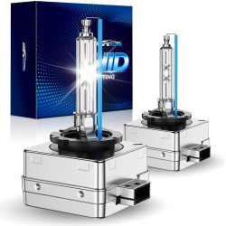 Marsauto® D1S 35W 6000K Cold White Xenon HID Headlight Bulbs IP68 2Pcs