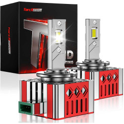 Torchbeam® D3S/D3R 6500K Bright White 22000LM 90W LED Headlight Bulbs IP68 2Pcs