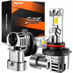 SEALIGHT® S1-Pro H10/9145/9140 60W 6500K White IP68 LED Fog Light Bulbs 2 Pcs