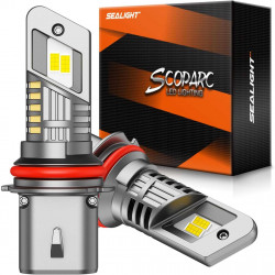 SEALIGHT® S1-Pro 9004/HB1 60W 6500K White IP68 LED Headlight Bulbs 2 Pcs