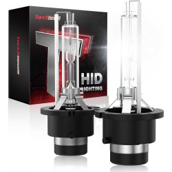 Torchbeam® D4S/D4R 6000K Cool White 5600LM 70W Xenon HID Headlight Bulbs IP68 2Pcs