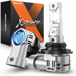 SEALIGHT® X1S 9006/HB4 80W 6500K White IP68 LED Headlight Bulbs 2Pcs