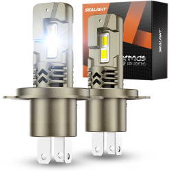 SEALIGHT® L2S 9003/H4 90W 6500K White IP68 LED Headlight Bulbs 2Pcs