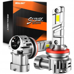 SEALIGHT® S1-Pro 880/885 60W 6500K White IP67 LED Fog Light Bulbs 2 Pcs
