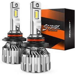 SEALIGHT® S6 9006/HB4 70W 6500K White IP67 LED Headlight Bulbs 2Pcs