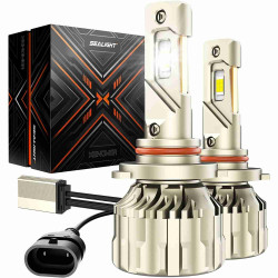 SEALIGHT® X4 9006/HB4 LED Headlight Bulbs 2Pcs 110W 6500K IP68