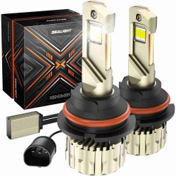 SEALIGHT® X4 9004/HB1 110W 6500K White IP68 LED Headlight Bulbs 2Pcs