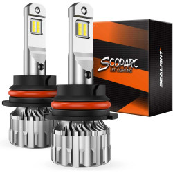 SEALIGHT® S6 9004/HB1 70W 6500K White IP67 LED Headlight Bulbs 2Pcs