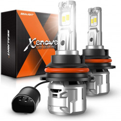 SEALIGHT® X5 9007/HB5 80W 6500K White IP68 LED Headlight Bulbs 2Pcs