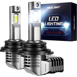SEALIGHT® S2 9005/HB3 120W 6500K White IP67 LED Headlight Bulbs 2Pcs