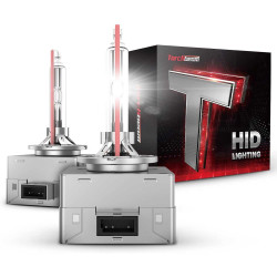 Torchbeam® D3S/D3R Super Bright 6000K Cool White 8000LM 70W Xenon HID Headlight Bulbs IP68 2Pcs