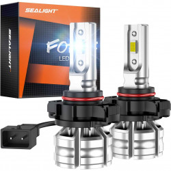 SEALIGHT® F4A 5202/5201 LED Fog Light or DRL Bulbs 6500K White 30W 10000LM IP68 2PCS