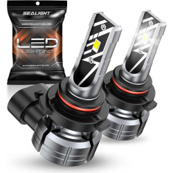 SEALIGHT® F1A 9006/HB4 LED Fog Light Bulbs 6000K White 30W 10000LM IP68 2PCS