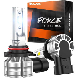 SEALIGHT® F4A 9006/HB4 LED Fog Light or DRL Bulbs 6500K White 30W 10000LM IP68 2PCS