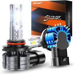 SEALIGHT® S2S H10/9145/9140 LED Fog Light Bulbs 6500K White 30W 12000LM IP68 2PCS