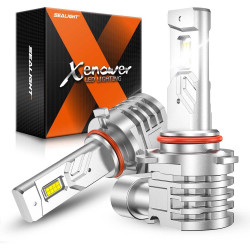 SEALIGHT® XF4 H10/9145/9140 LED Fog Light Bulbs 6000K White 40W 16000LM IP68 2PCS