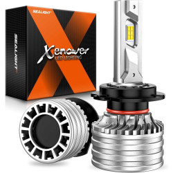 SEALIGHT® X4i H7 110W 6500K White IP67 LED Headlight Bulbs 2Pcs