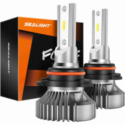 SEALIGHT® F3 9006/HB4 LED Fog Light Bulbs 6000K White 20W 6000LM IP67 2PCS