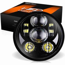 SEALIGHT® H4 5.75 Inch 12V Motorcycle Custom LED Headlights