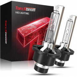 Torchbeam® D4S/D4R 4300K Warm White 7600LM 70W Xenon HID Headlight Bulbs IP68 2Pcs