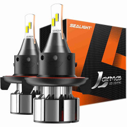 SEALIGHT® L2 H13/9008 100W 6000K White IP67 LED Headlight Bulbs 2Pcs