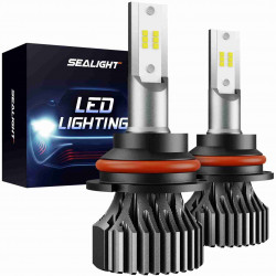 SEALIGHT® S1 9007/HB5 60W 6000K White LED Headlight Bulbs 2Pcs