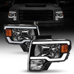 SEALIGHT® 2009-2014 Ford F-150 Custom Headlight Assembly with DRL