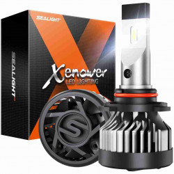 SEALIGHT® X2 9006/HB4 150W 6500K White IP67 LED Headlight Bulbs 2Pcs